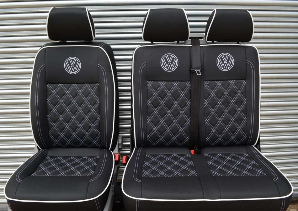 Custom front seat retrimming on exchange base (90)