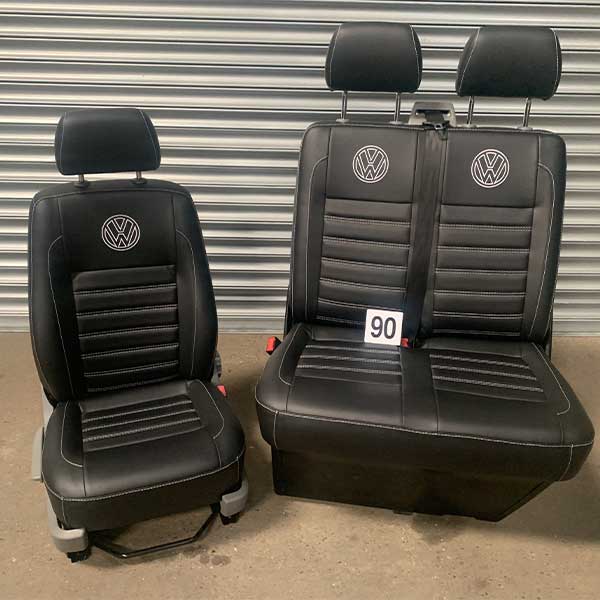 Custom front seat retrimming on exchange base (90)