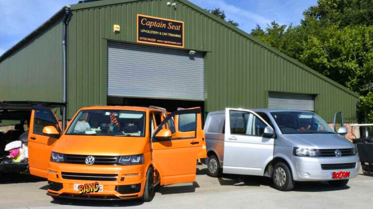 Camper van sales captain seats