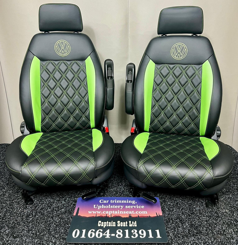 Pair of MK2 Swivel Replacement Captain Seats