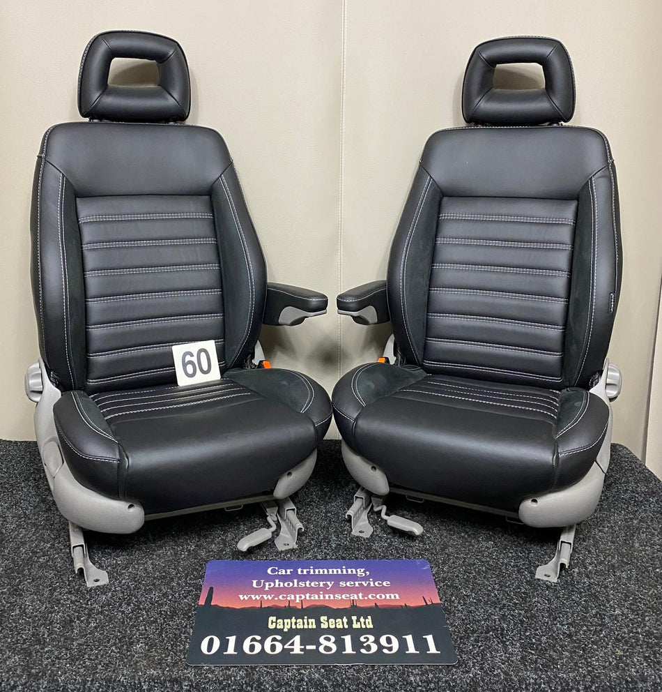 Pair of MK3 Replacement Captain Swivel Seats (60)
