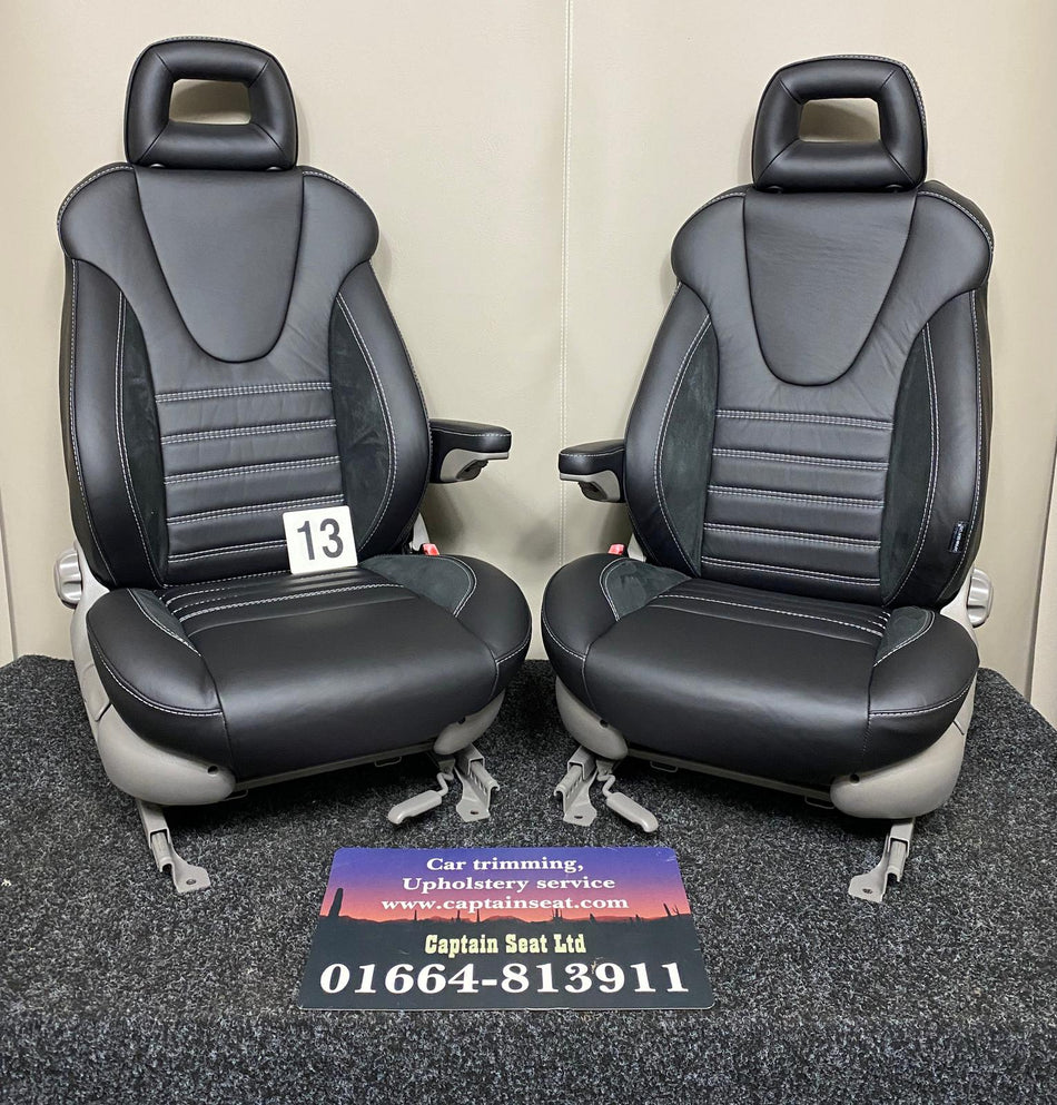 Pair of MK4 Replacement Captain Swivel Seats (13)