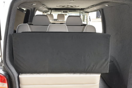 Rock & Roll Bed 3/4 - rear view of Quality Foldable Foam Toppers.