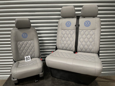 vw t5 t6 front seats (60), the double is folding type on exchange base.